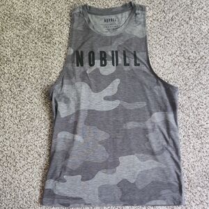 NOBULL Gray Camo Tank Top